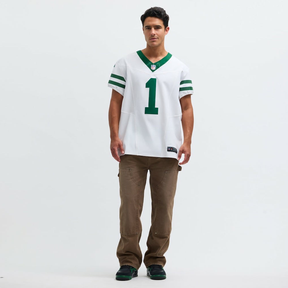 Ahmad Sauce Gardner New York Jets Alternate Vapor F.U.S.E. Elite Jersey - White - Nike