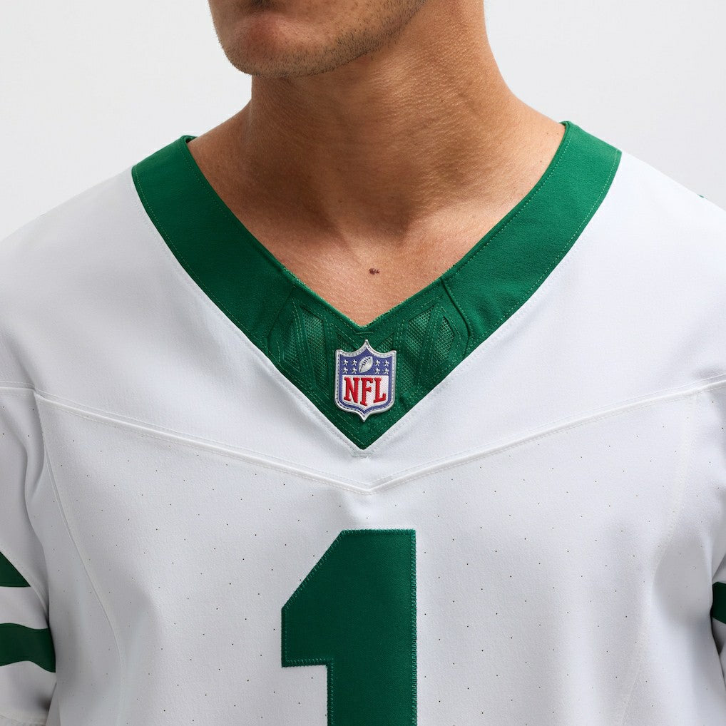 Ahmad Sauce Gardner New York Jets Alternate Vapor F.U.S.E. Elite Jersey - White - Nike