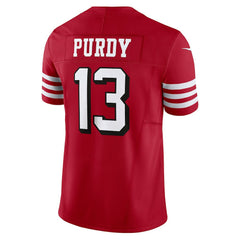 Brock Purdy San Francisco 49ers Vapor F.U.S.E. Limited Jersey - Scarlet - Nike