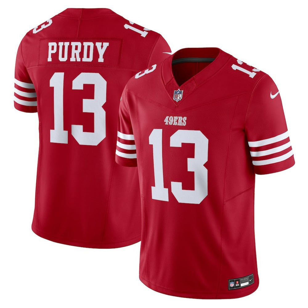 Brock Purdy San Francisco 49ers Vapor F.U.S.E. Limited Jersey - Scarlet - Nike