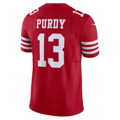 Brock Purdy San Francisco 49ers Vapor F.U.S.E. Limited Jersey - Scarlet - Nike