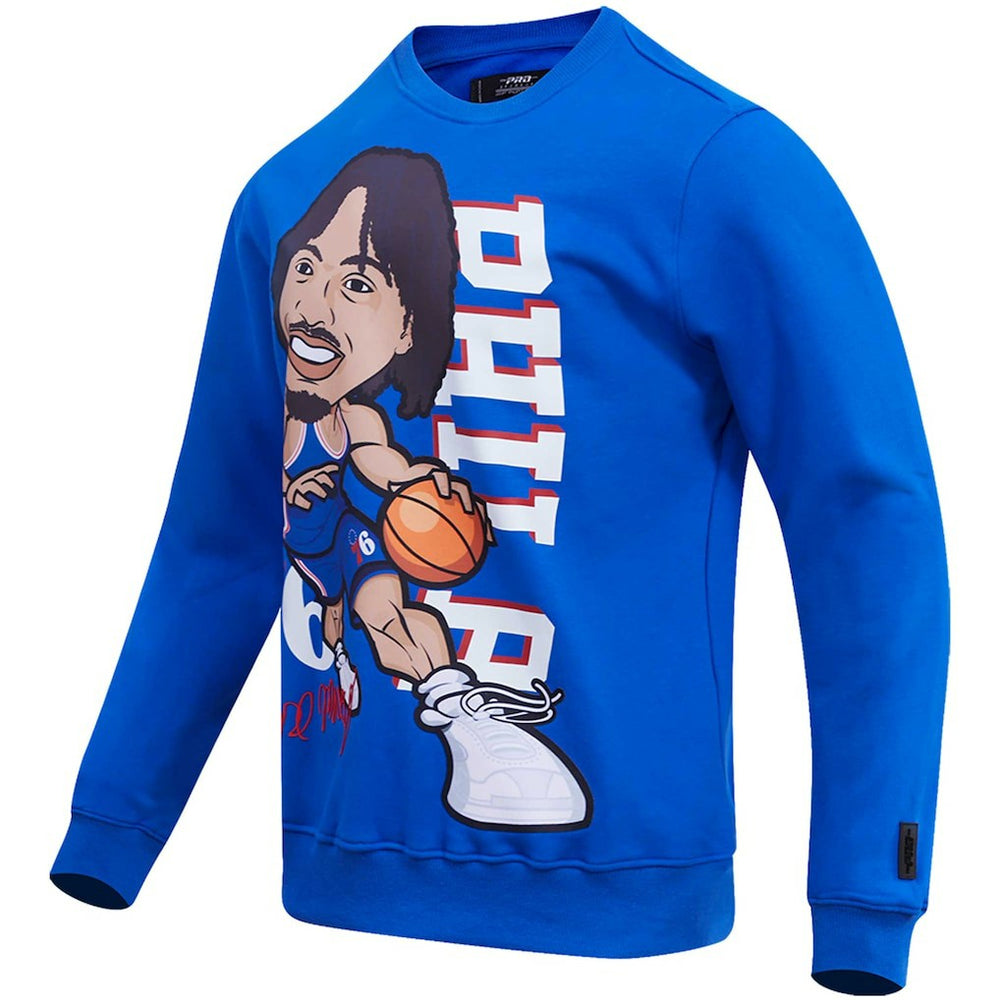Tyrese Maxey Philadelphia 76ers Pro Standard Avatar Pullover Sweatshirt Royal