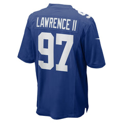 Dexter Lawrence II New York Giants Team Game Player Jersey - Royal - Nike