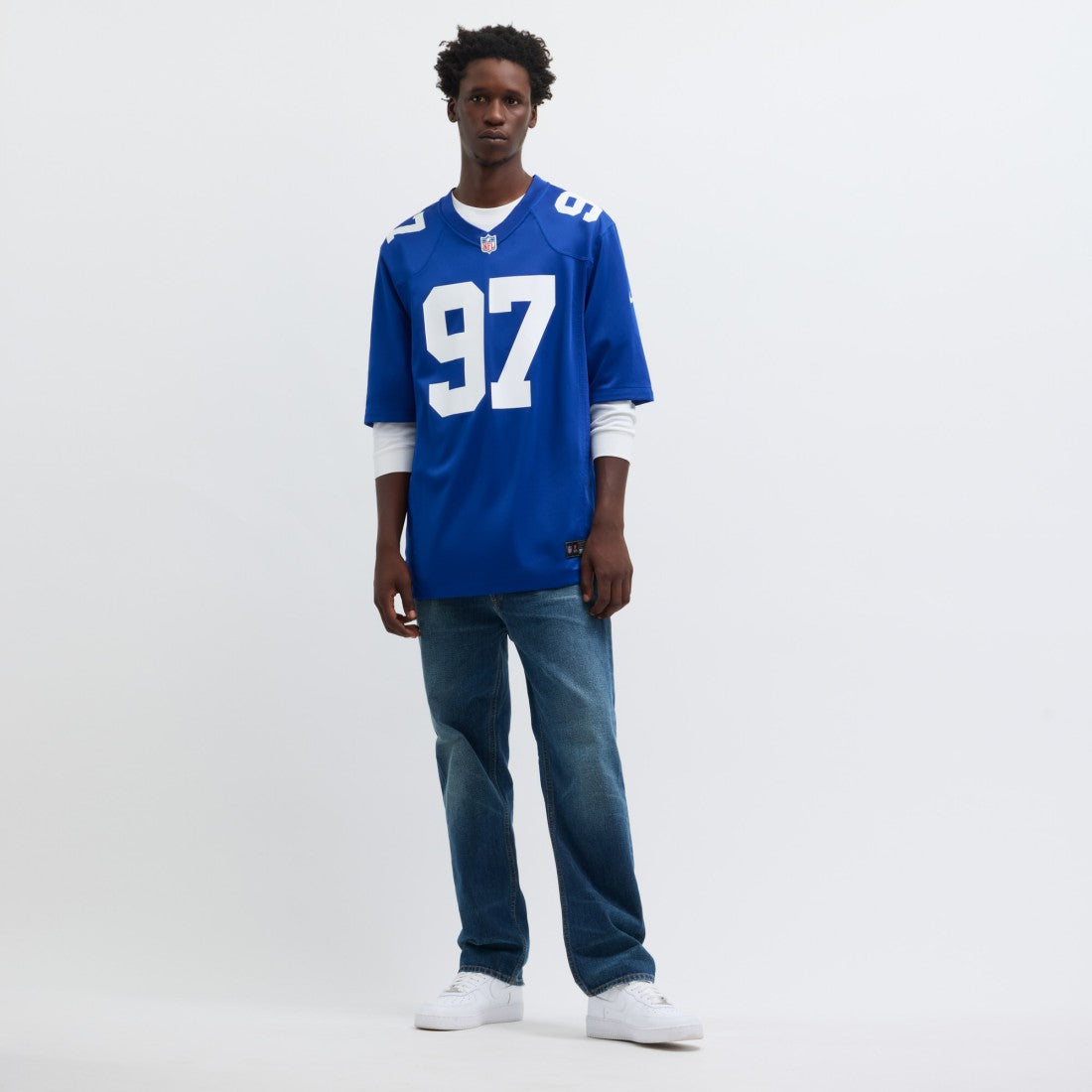 Dexter Lawrence II New York Giants Team Game Player Jersey - Royal - Nike
