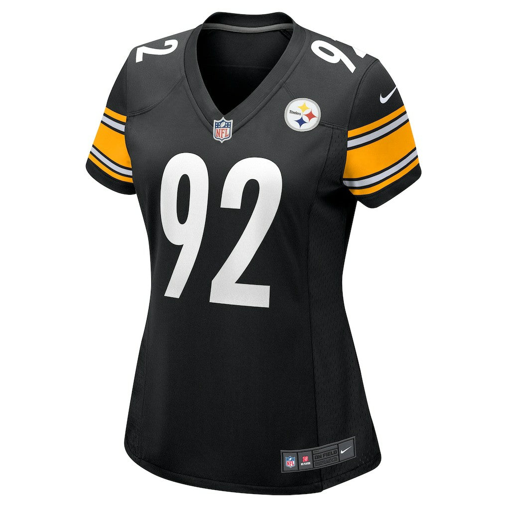 James Harrison Pittsburgh Steelers Women's Retired Game Jersey - Black - Nike