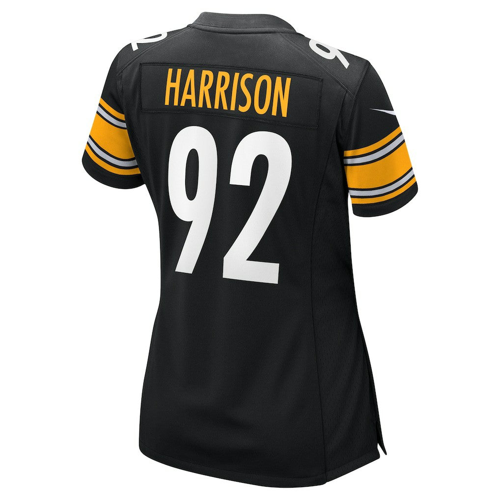 James Harrison Pittsburgh Steelers Women's Retired Game Jersey - Black - Nike