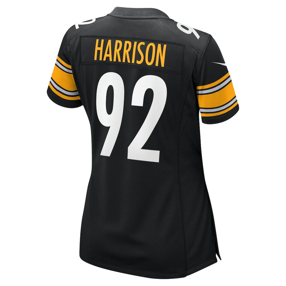 James Harrison Pittsburgh Steelers Women's Retired Game Jersey - Black - Nike