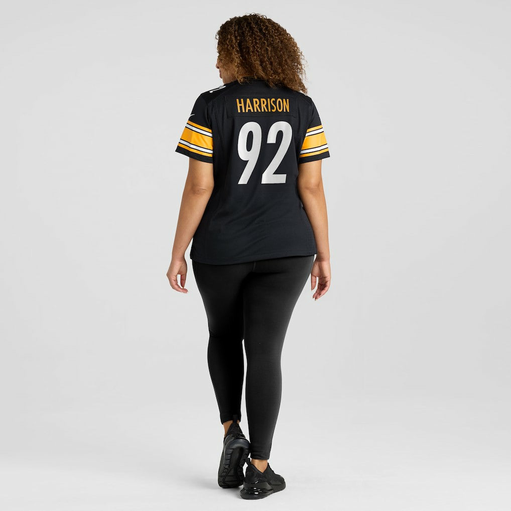 James Harrison Pittsburgh Steelers Women's Retired Game Jersey - Black - Nike