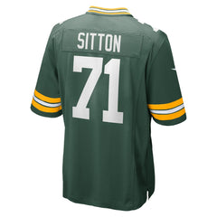 Josh Sitton Green Bay Packers Retired Game Jersey - Green - Nike