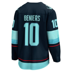Matty Beniers Seattle Kraken Fanatics Premier Breakaway Player Jersey - Deep Sea Blue | Fanatics near me