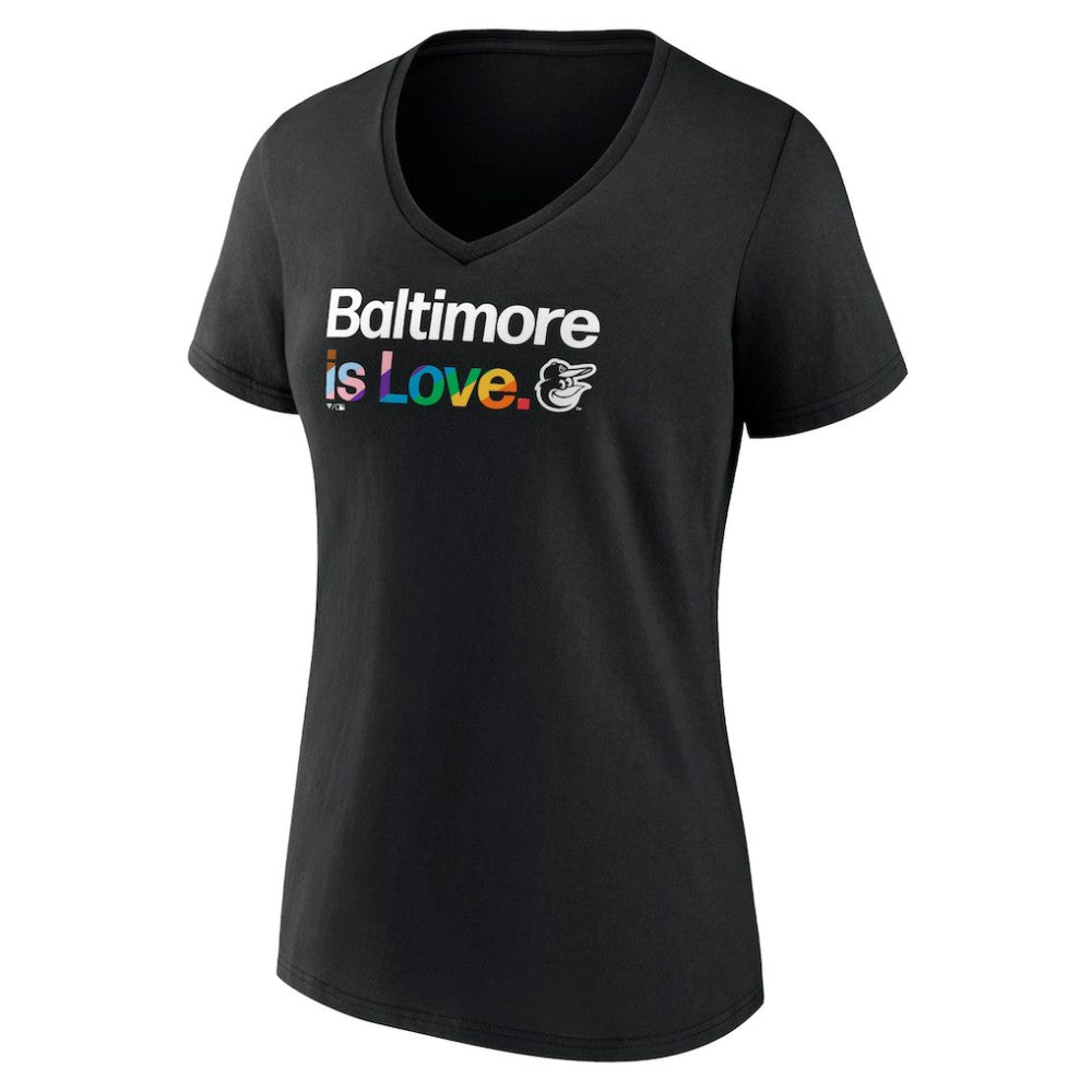 Baltimore Orioles Women's City Pride V-Neck T-Shirt Near Me