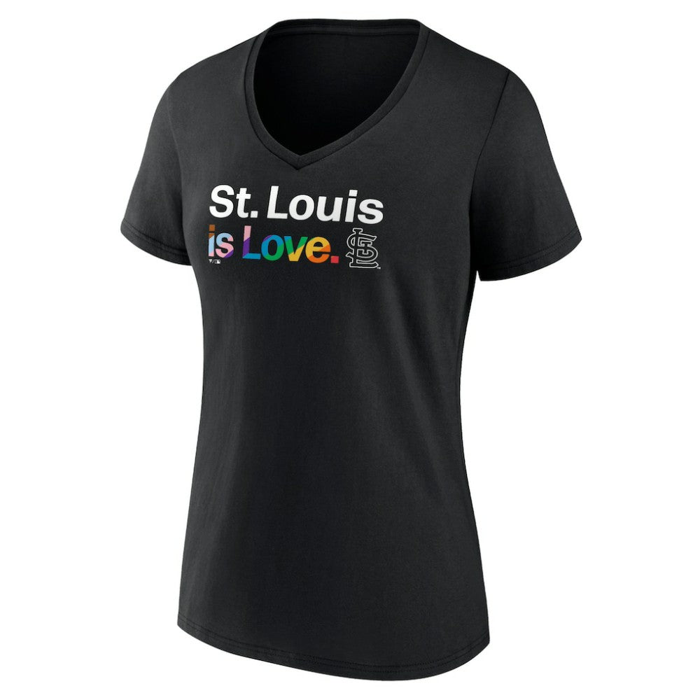 St. Louis Cardinals Women's City Pride V-Neck T-Shirt Sale