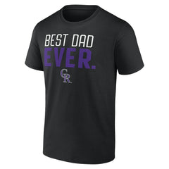 Colorado Rockies Best Dad Ever T-Shirt Outlet