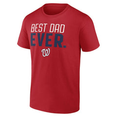 Washington Nationals Best Dad Ever T-Shirt Outlet