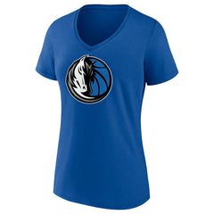 Kyrie Irving Dallas Mavericks Women's Playmaker Name & Number V-Neck T-Shirt Royal