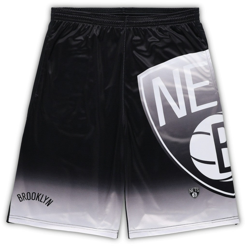 Fanatics Brooklyn Nets Big & Tall Graphic Shorts Black