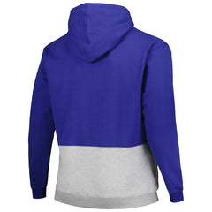 Fanatics Philadelphia 76ers Big & Tall Anorak Half-Zip Hoodie Royal
