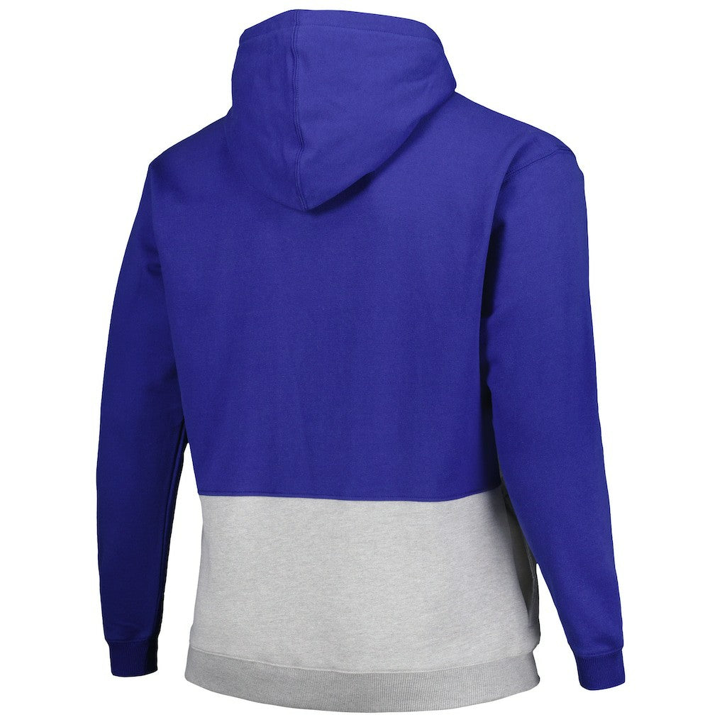 Fanatics Golden State Warriors Big & Tall Anorak Half-Zip Hoodie Royal