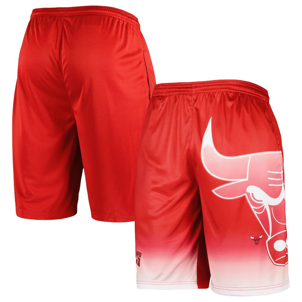 Fanatics Chicago Bulls Graphic Shorts Red