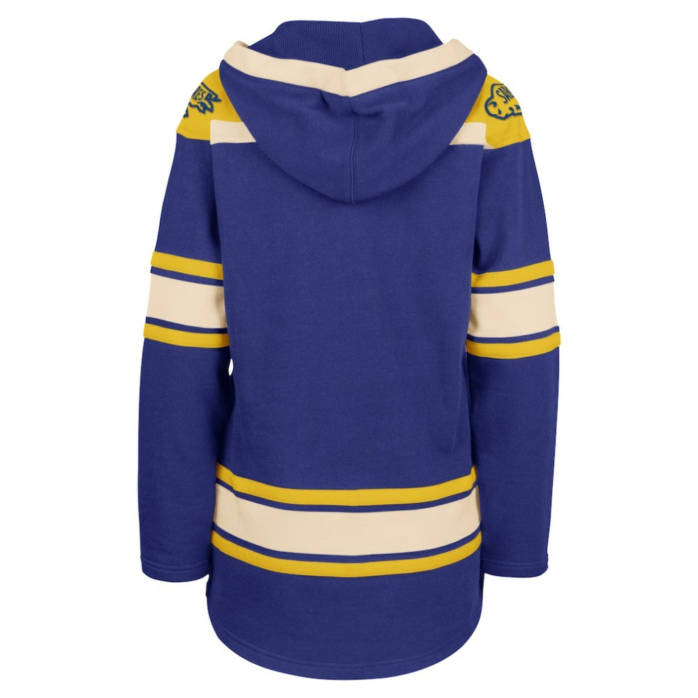 Buffalo Sabres '47 Women's Superior Lacer Pullover Hoodie - Royal | 47 brand on sale