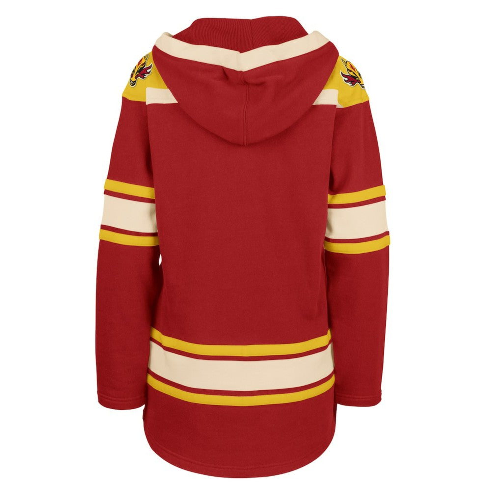 Calgary Flames '47 Women's Superior Lacer Pullover Hoodie - Red | 47 brand sale