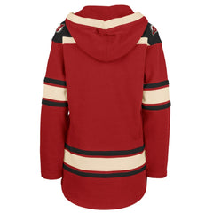 New Jersey Devils '47 Women's Superior Lacer Pullover Hoodie - Red | 47 brand Clearance