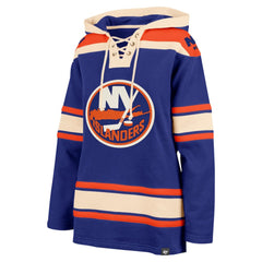 New York Islanders '47 Women's Superior Lacer Pullover Hoodie - Royal | 47 brand discount