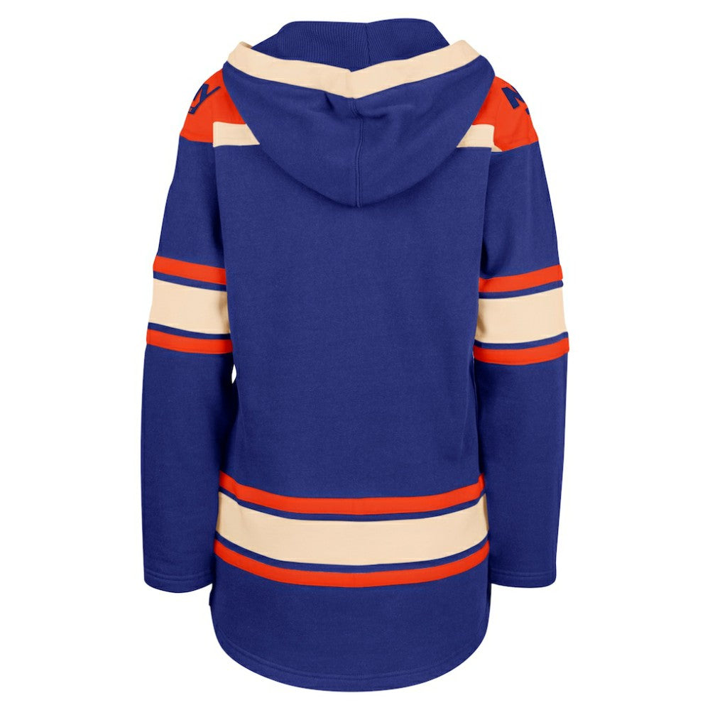 New York Islanders '47 Women's Superior Lacer Pullover Hoodie - Royal | 47 brand discount