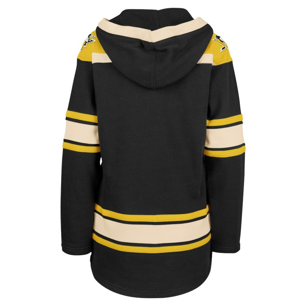 Pittsburgh Penguins '47 Women's Superior Lacer Pullover Hoodie - Black | 47 brand online
