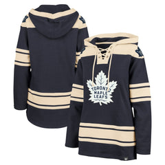 Toronto Maple Leafs '47 Women's Superior Lacer Pullover Hoodie - Navy | 47 brand near me