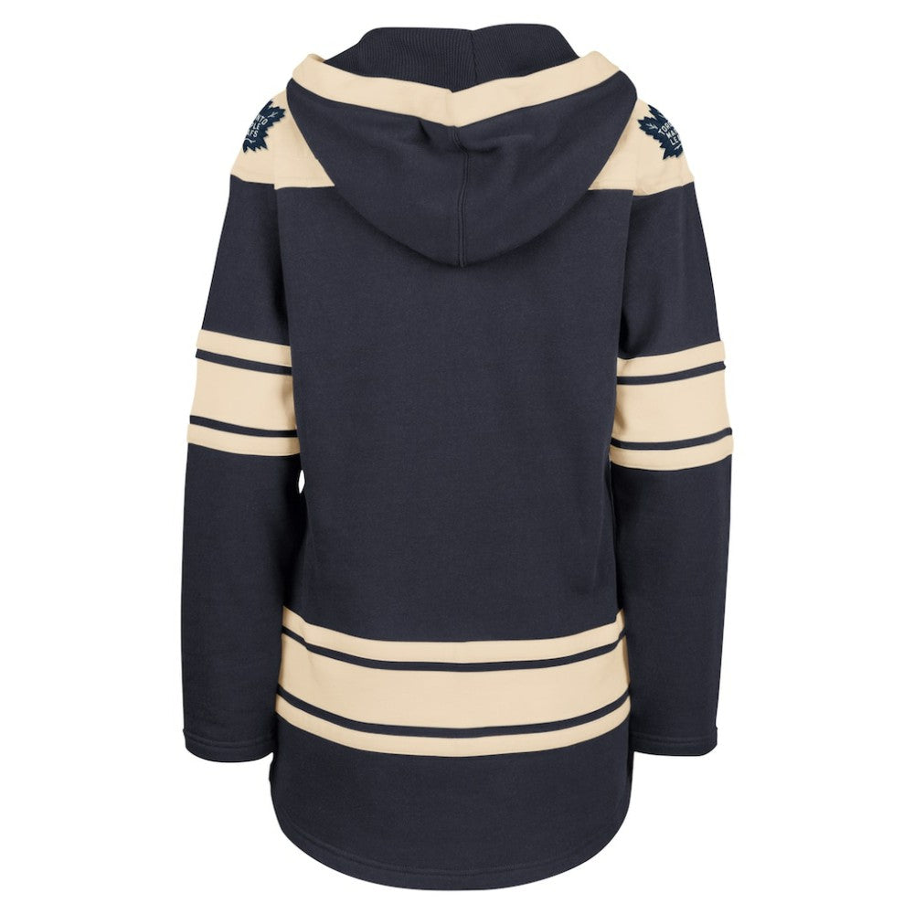Toronto Maple Leafs '47 Women's Superior Lacer Pullover Hoodie - Navy | 47 brand near me