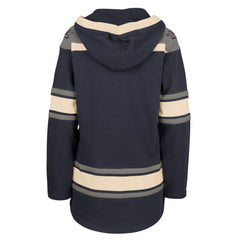 Winnipeg Jets '47 Women's Superior Lacer Pullover Hoodie - Navy | 47 brand near me