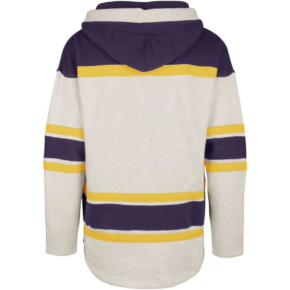 Los Angeles Kings '47 Rockaway Lacer Pullover Hoodie - Oatmeal | 47 brand online