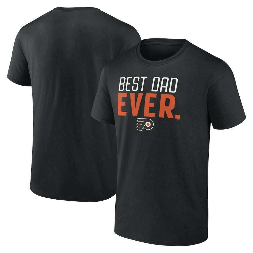 Philadelphia Flyers Best Dad Ever T-Shirt - Black | NHL on sale