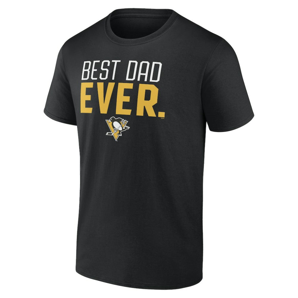 Pittsburgh Penguins Best Dad Ever T-Shirt - Black | NHL online