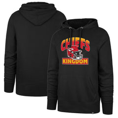 Kansas City Chiefs '47 Headline Pullover Hoodie - Black - 47 brand