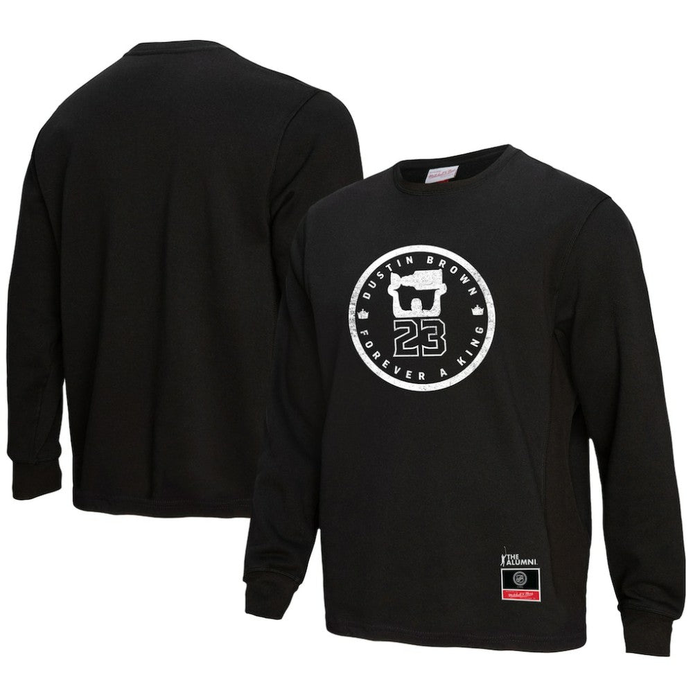 Dustin Brown Los Angeles Kings Mitchell & Ness Forever A King Long Sleeve T-Shirt - Black | NHL online