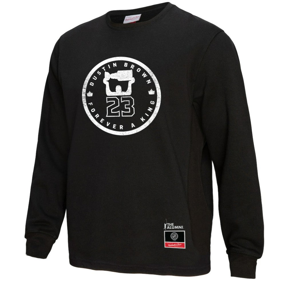Dustin Brown Los Angeles Kings Mitchell & Ness Forever A King Long Sleeve T-Shirt - Black | NHL online