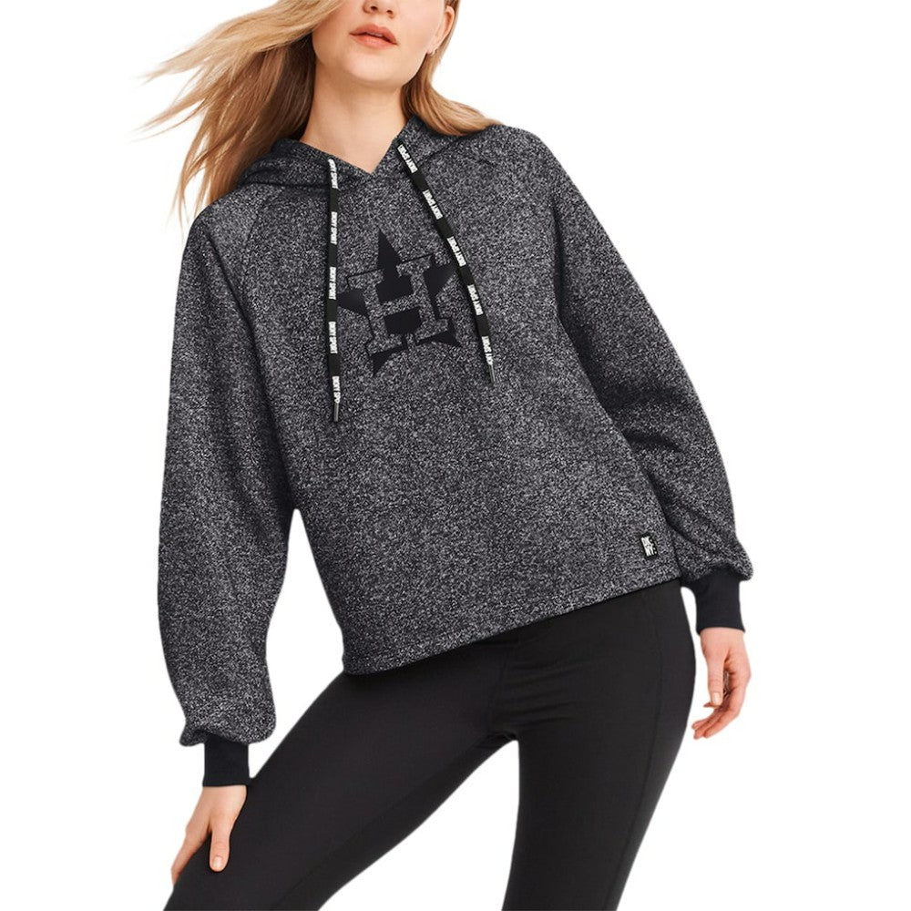 Houston Astros DKNY Sport Women's Debbie Dolman Raglan Pullover Hoodie Discount