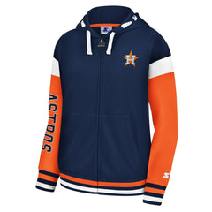 Houston Astros Starter Women's Homestretch Full-Zip Hoodie Online