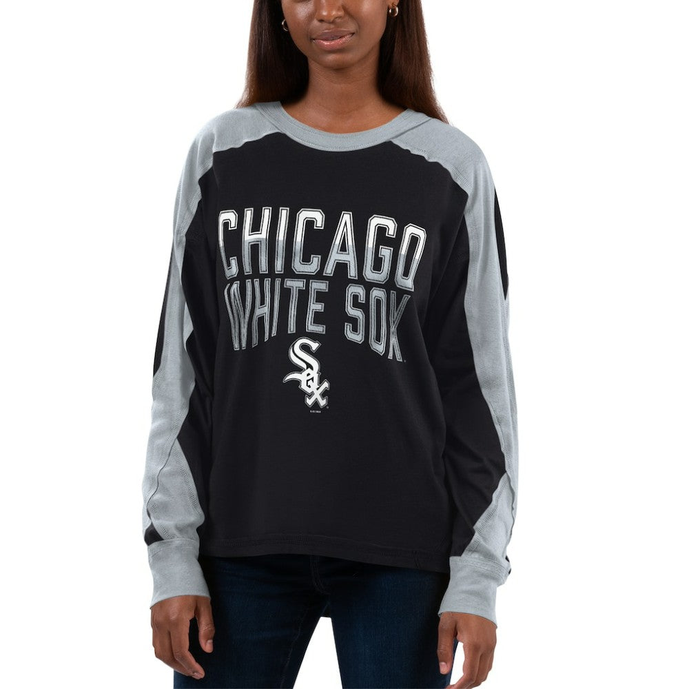 Chicago White Sox G-III 4Her by Carl Banks Women's Smash Raglan Long Sleeve T-Shirt Online