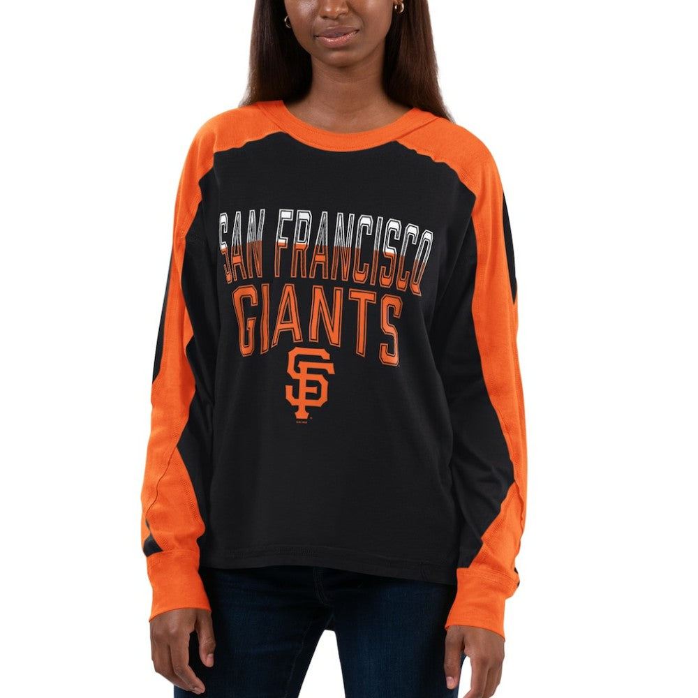 San Francisco Giants G-III 4Her by Carl Banks Women's Smash Raglan Long Sleeve T-Shirt Online