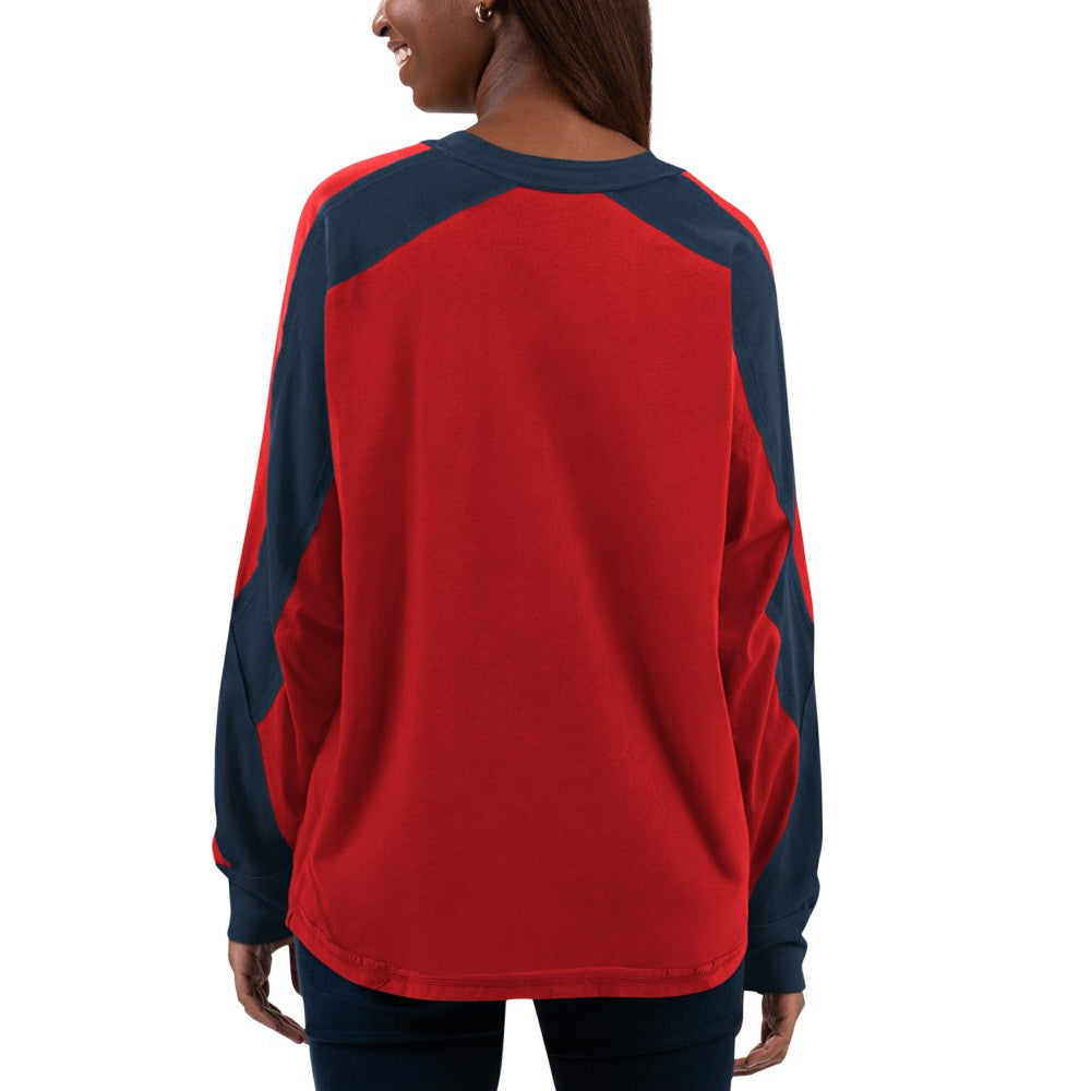 St. Louis Cardinals G-III 4Her by Carl Banks Women's Smash Raglan Long Sleeve T-Shirt Sale