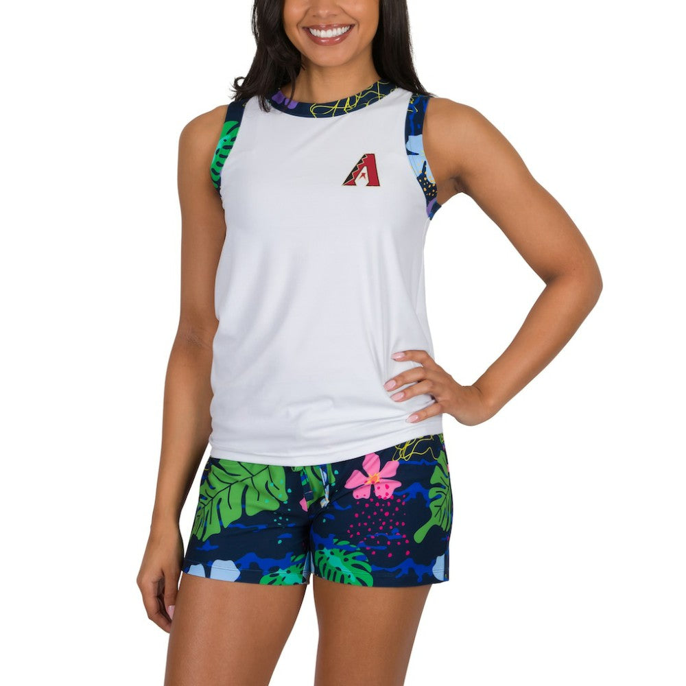 Arizona Diamondbacks Concepts Sport Women's Roamer Knit Tank Top & Shorts Set Sale