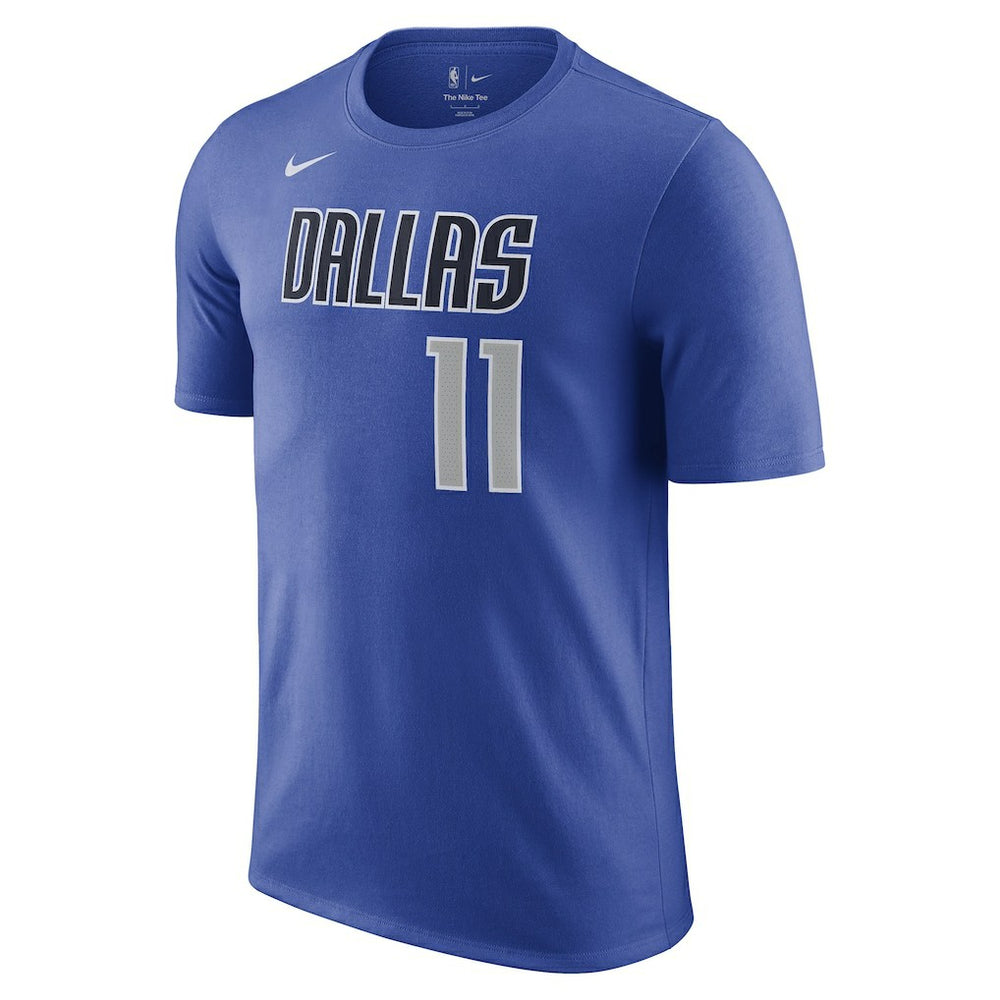 Nike Kyrie Irving Dallas Mavericks Icon Name & Number T-Shirt Blue