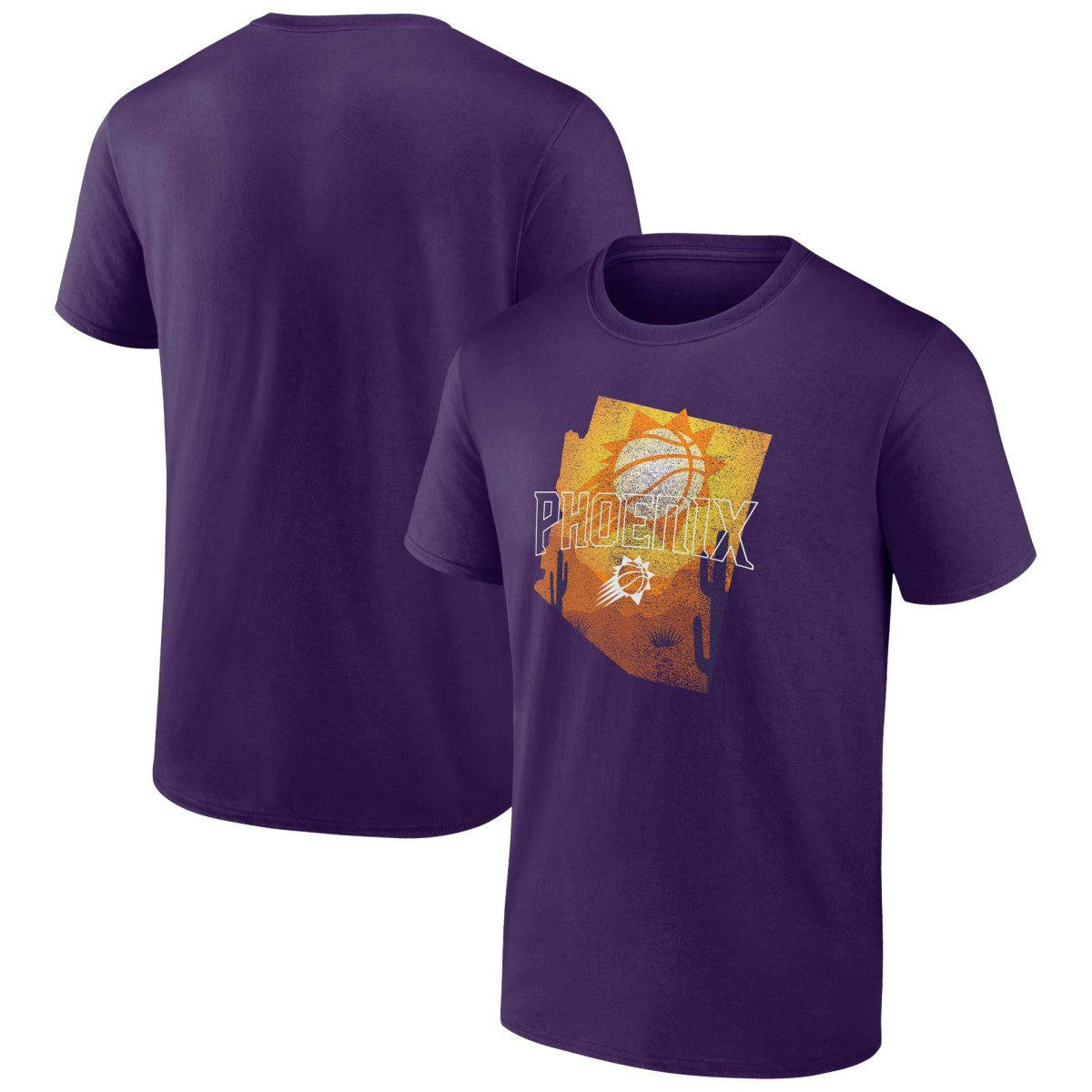 Fanatics Phoenix Suns Hometown Originals Team Proud T-Shirt Purple