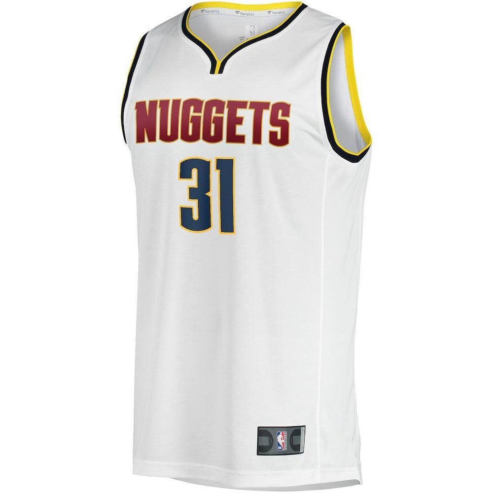 Fanatics Vlatko Cancar Denver Nuggets Fast Break Player Jersey Association Editi- White