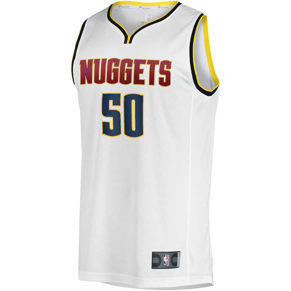 Fanatics Aaron Gordon Denver Nuggets Fast Break Player Jersey Association Editi- White
