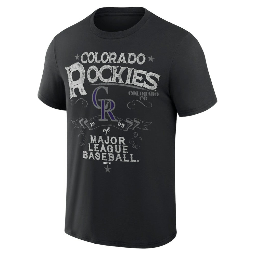 Colorado Rockies Darius Rucker Collection by Fanatics Beach Splatter T-Shirt for sale