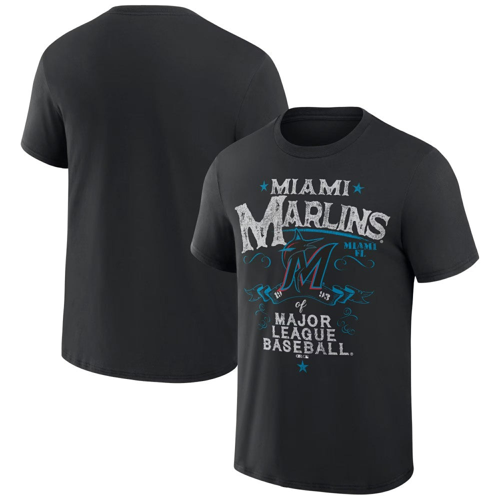 Miami Marlins Darius Rucker Collection by Fanatics Beach Splatter T-Shirt Online